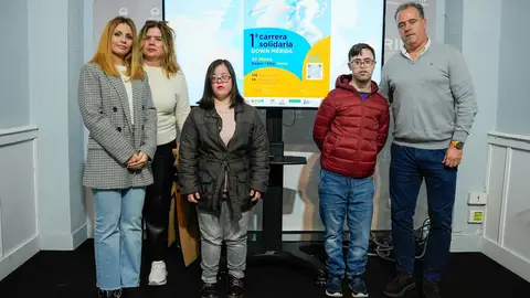 Down Mérida celebrará su I Carrera Solidaria de 7 kilómetros el 23 de marzo para fomentar su visibilidad Down Mérida celebrará su I Carrera Solidaria de 7 kilómetros el 23 de marzo para fomentar su visibilidad