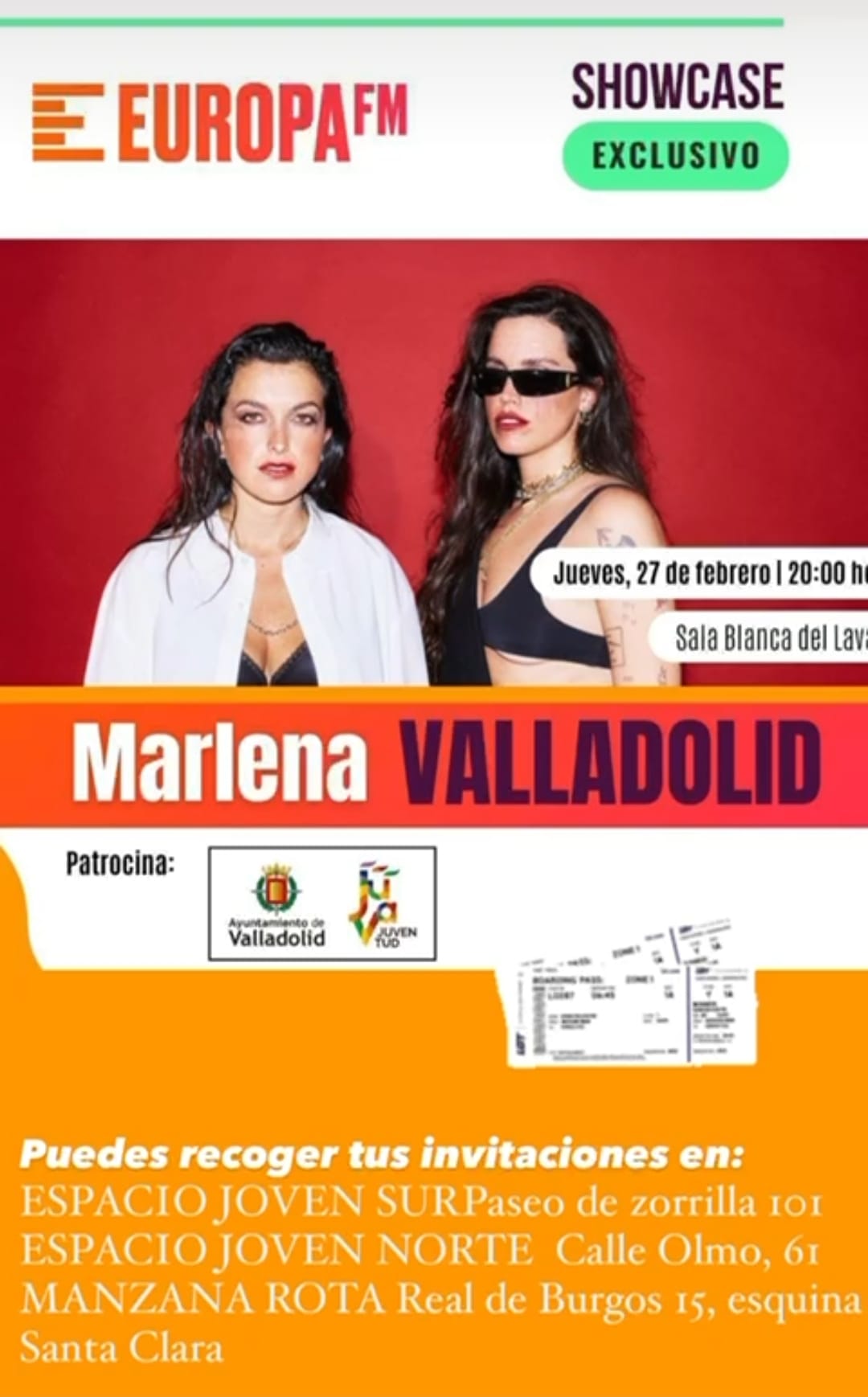 Marlena ofrece un showcase en Valladolid Marlena ofrece un showcase en Valladolid