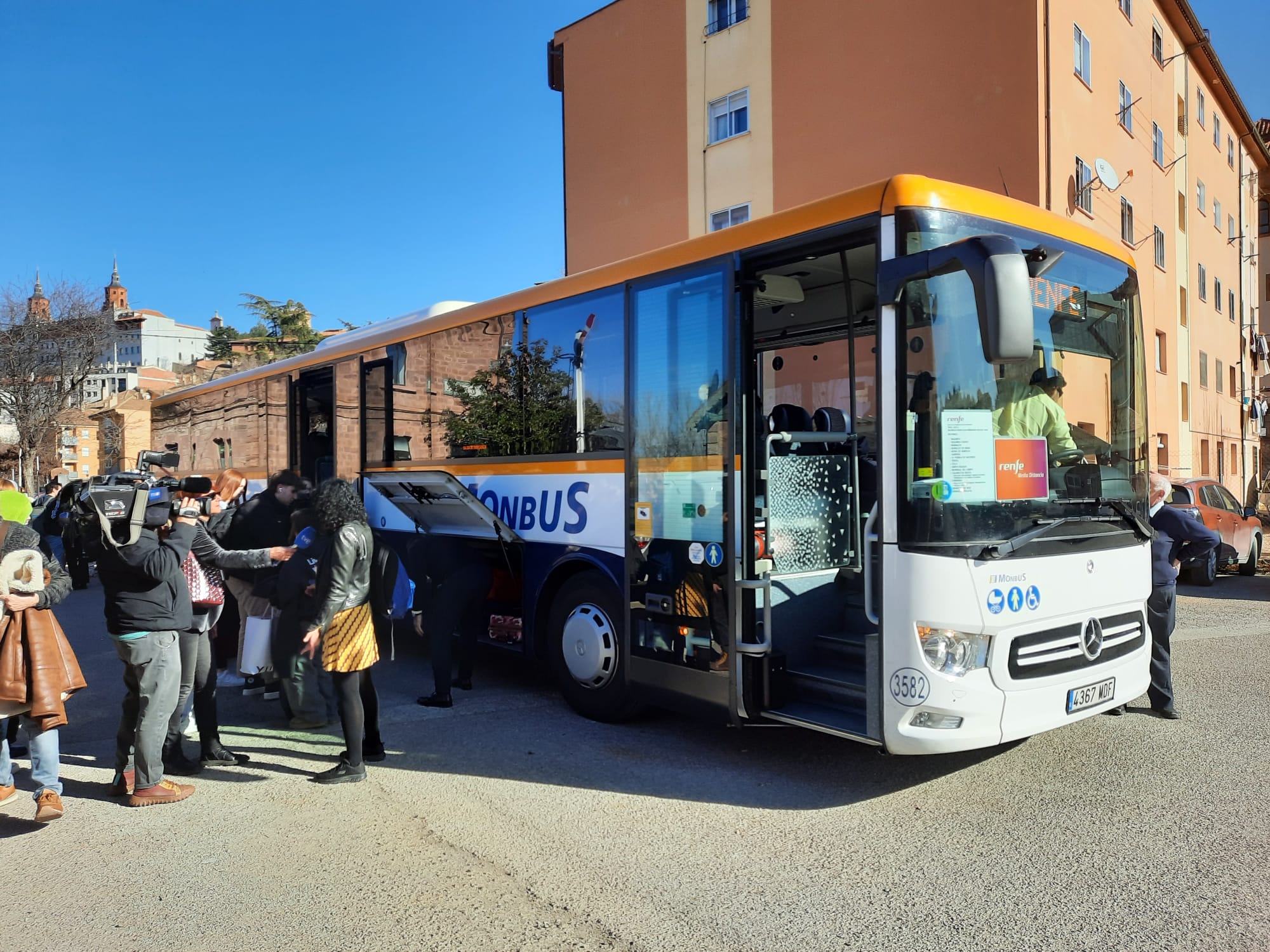 Comienzan las obras de electrificación en la línea Zaragoza-Teruel-Sagunto Comienzan las obras de electrificación en la línea Zaragoza-Teruel-Sagunto