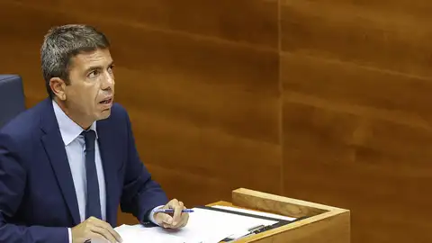 Archivo - El presidente de la Generalitat Valenciana, Carlos Mazón, en Les Corts. Archivo - El presidente de la Generalitat Valenciana, Carlos Mazón, en Les Corts.