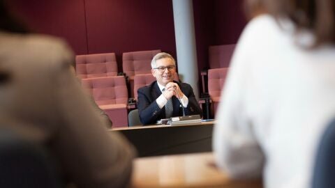 Magnus Brunner, Comisario de Interior e Inmigraci&oacute;n de lka Uni&oacute;n Europea