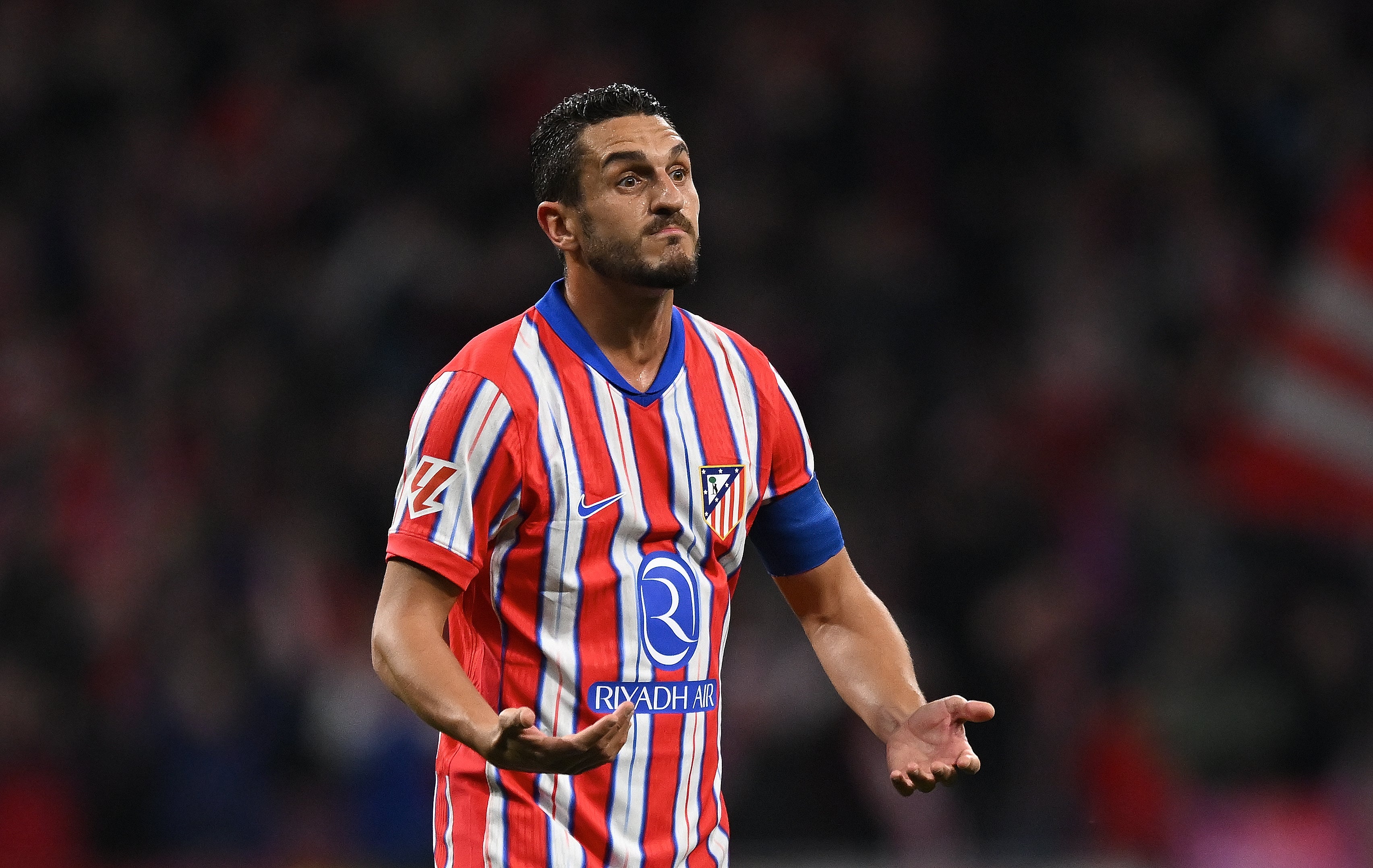 Koke estará varias semanas de baja por una lesión muscular Koke estará varias semanas de baja por una lesión muscular