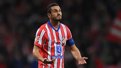 Koke estará varias semanas de baja por una lesión muscular Koke estará varias semanas de baja por una lesión muscular