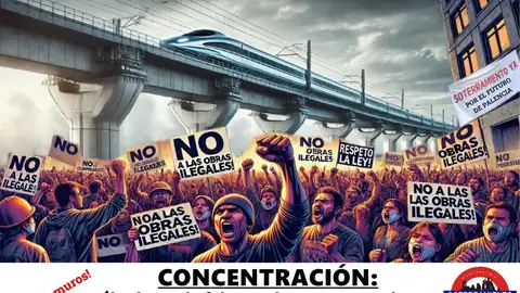 La Plataforma en Defensa del Soterramiento se manifestará durante el Congreso del PSOE de CYL que se celebrará en Palencia .