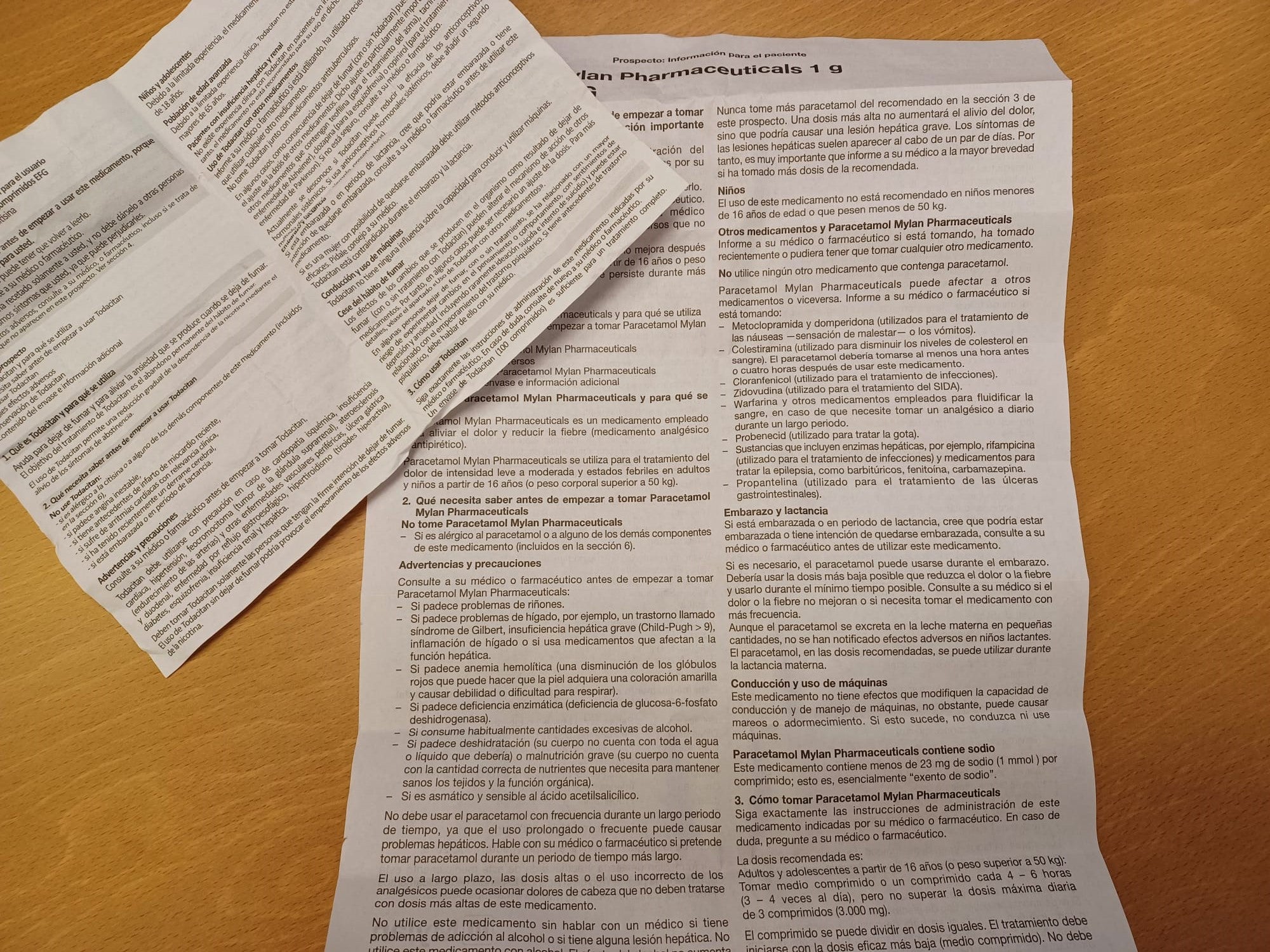 El NO a la desaparición de los prospectos en papel de los medicamentos El NO a la desaparición de los prospectos en papel de los medicamentos