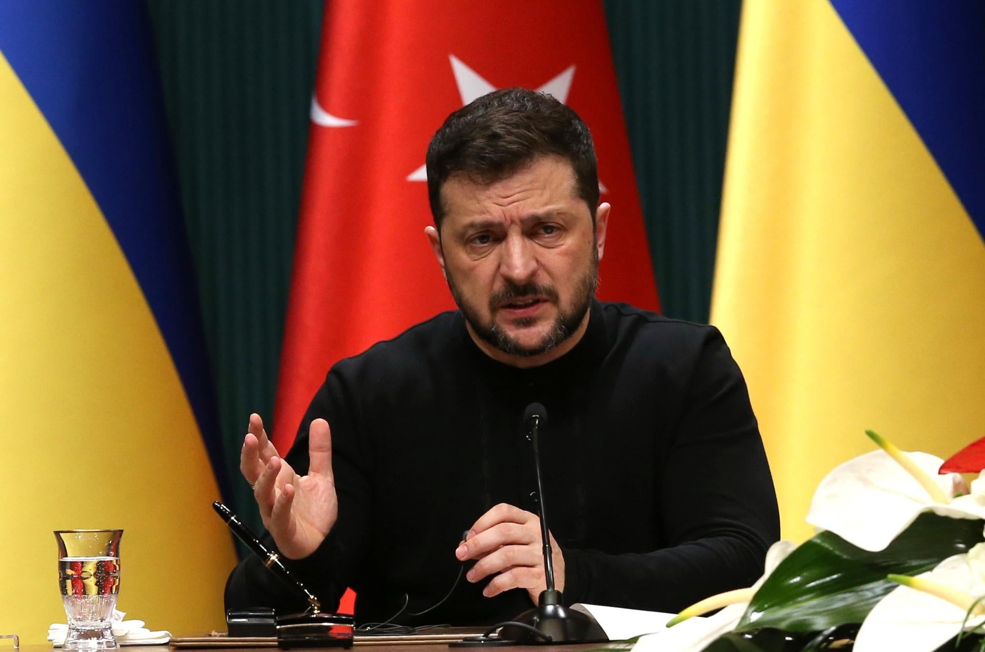 Zelenski cancela su visita a Arabia Saudí y fija una nueva fecha: "No quiero coincidencias" Zelenski cancela su visita a Arabia Saudí y fija una nueva fecha: "No quiero coincidencias"