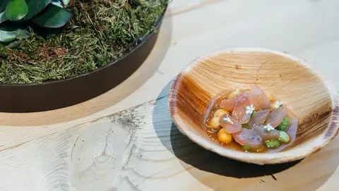 Las legumbres también son ideales para tapear El II Campeonato destapa las Legumbres cuenta con tapas como los garbanzo de Fuentesaúco con conejo y tomillo.