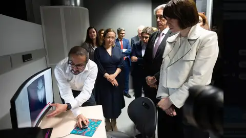 La ministra Diana Morant inaugura el Centro de Neurociencias Cajal en el campus de la Universidad de Alcalá La ministra Diana Morant visita las instalaciones del Centro de Neurociencias Cajal en Alcalá de Henares