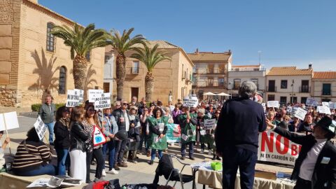 Manifestaci&oacute;n del pasado domingo en Torralba contra la planta de biometano