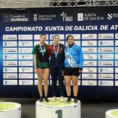 Tres records galegos na pista cuberta de Expourense