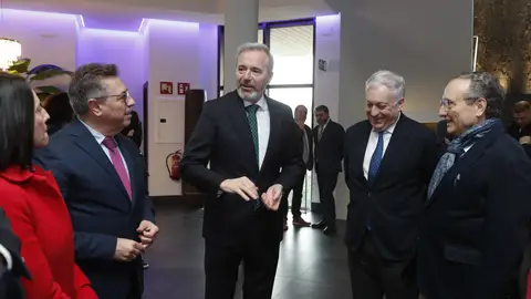 El presidente Azcón, este martes, en el foro 'El milagro económico de Aragón' El presidente Azcón, este martes, en el foro 'El milagro económico de Aragón'