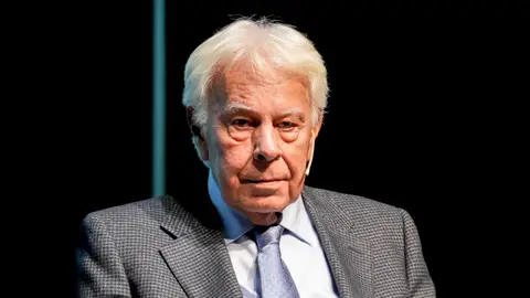 El expresidente del Gobierno, Felipe González, el pasado 31 de enero en el foro Guadaliuris de Sevilla El expresidente del Gobierno, Felipe González, el pasado 31 de enero en el foro Guadaliuris de Sevilla