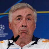Ancelotti: "Estoy más tranquilo con los árbitros europeos"