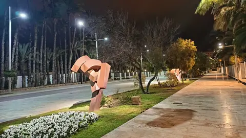 Paseo de la Estación de Elche. Paseo de la Estación de Elche.