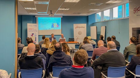 Demo day del programa de emprendimiento coworking EOI Gij&oacute;n Impulsa