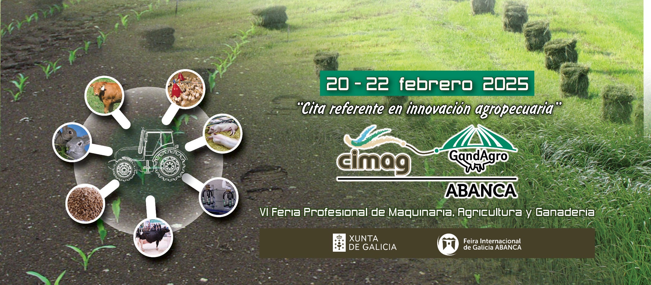 La V Feria Profesional Cimag-GandAgro 2025, abre sus puertas este jueves en Silleda La V Feria Profesional Cimag-GandAgro 2025, abre sus puertas este jueves en Silleda