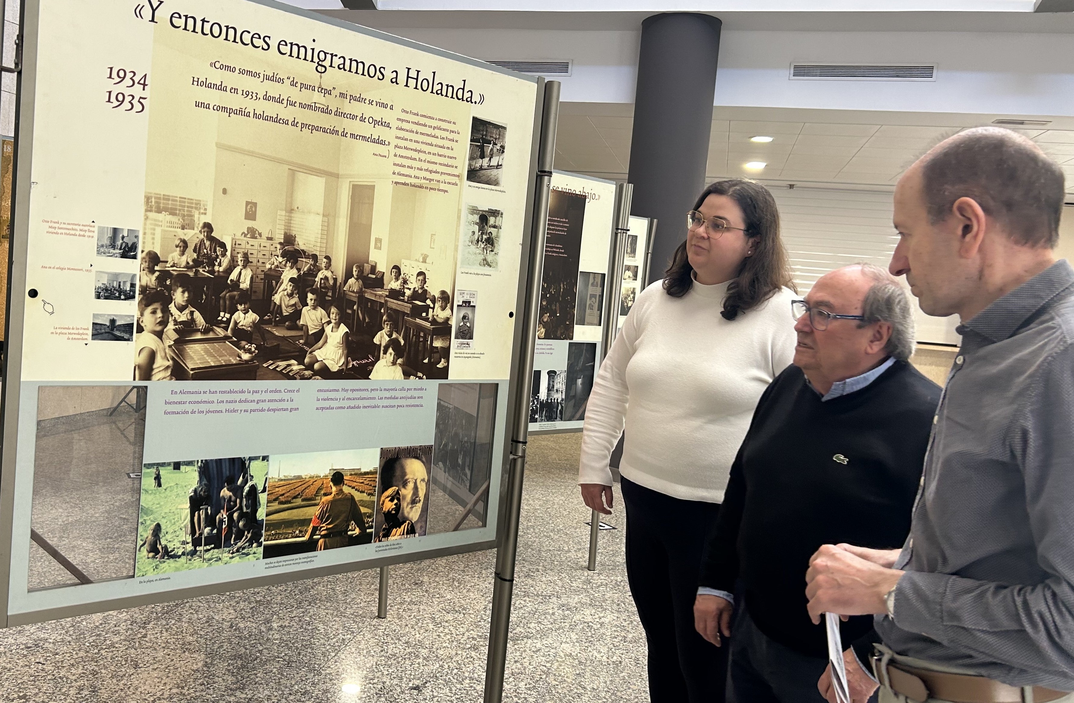 La Nucía acoge una exposición de la escritora judía Ana Frank en el 80 aniversario de su muerte La Nucía acoge una exposición de la escritora judía Ana Frank en el 80 aniversario de su muerte