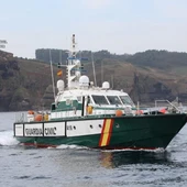 Foto de archivo. Embarcación de servicio de la Guardia Civil Foto de archivo. Embarcación de servicio de la Guardia Civil