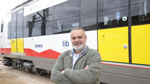 Jos&eacute; Ram&oacute;n Orta, gerente de Serveis Ferroviaris de Mallorca (SFM) 