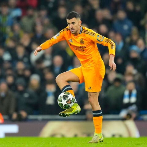 Dani Ceballos en el Manchester City - Real Madrid de 2025