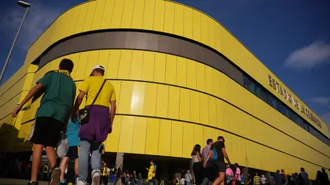 El entorno del Estadio de la Cerámica será el escenario de la prueba atlética. Estadio de La Cerámica