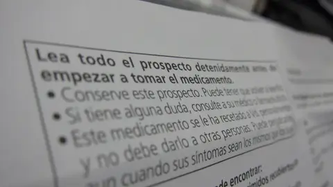 Prospecto de medicamento Prospecto de medicamento/ Europa Press