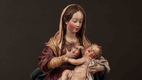 Virgen de la leche de Luisa Rold&aacute;n, La Roldana