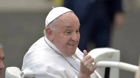 El papa Francisco, en una imagen de archivo. El papa Francisco, en una imagen de archivo.