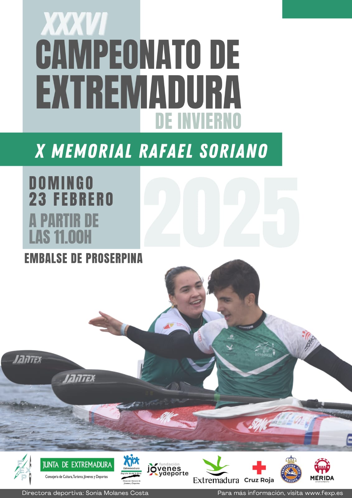 Unos 250 palistas disputarán este domingo en Mérida XXXVI Campeonato de Extremadura de Invierno de Piragüismo Unos 250 palistas disputarán este domingo en Mérida XXXVI Campeonato de Extremadura de Invierno de Piragüismo