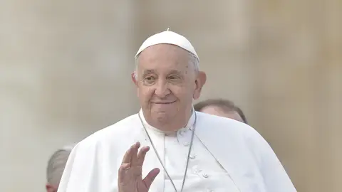 Fotografía de archivo del papa Francisco. Fotografía de archivo del papa Francisco.
