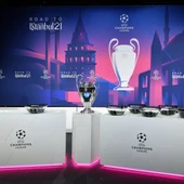 Imagen de archivo. Sorteo de la ronda de dieciseisavos de la temporada 2020/2021 Imagen de archivo. Sorteo de la ronda de dieciseisavos de la temporada 2020/2021