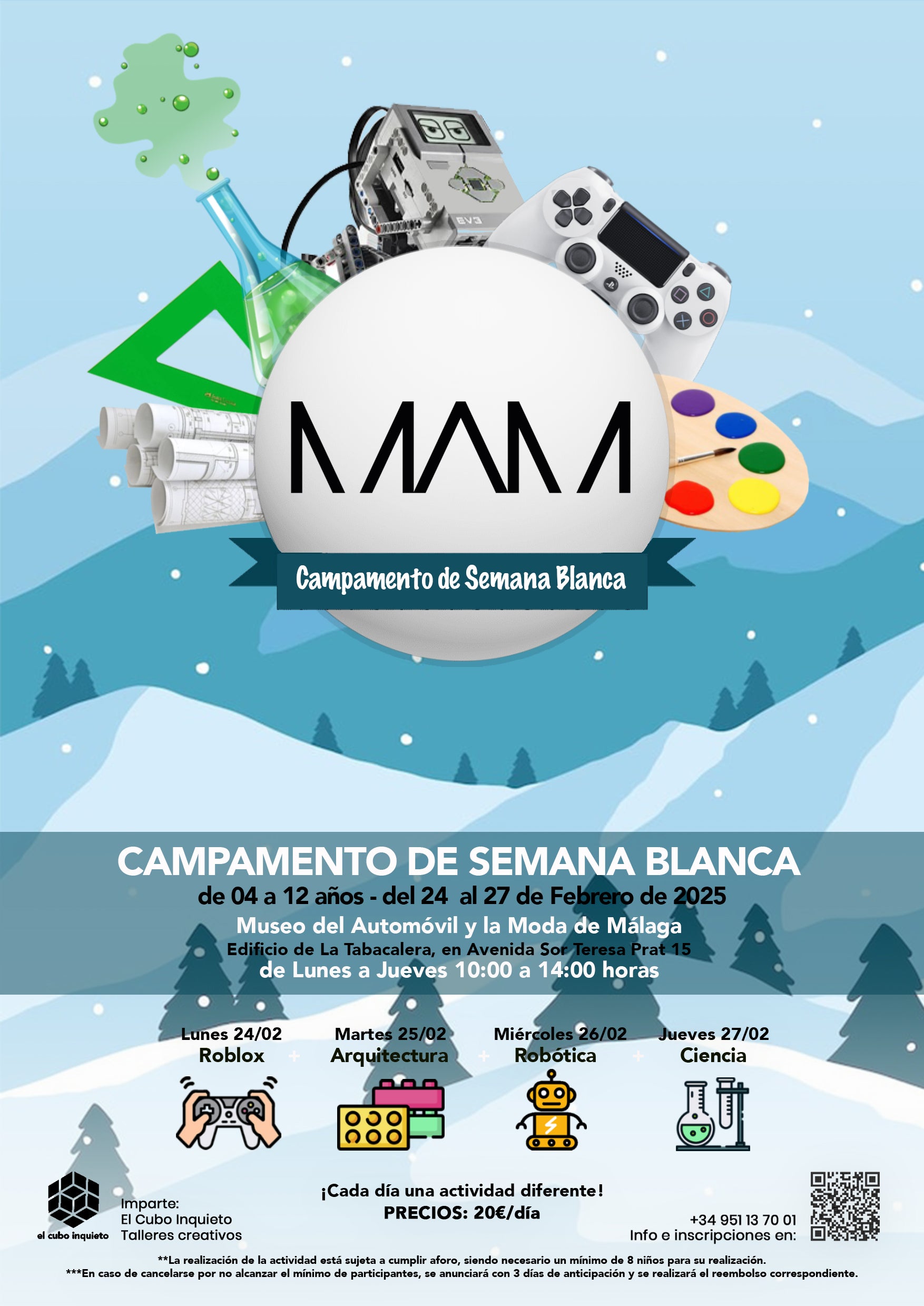 Campamento de Semana Blanca del Museo del Automóvil y la Moda 2025 Campamento de Semana Blanca del Museo del Automóvil y la Moda 2025