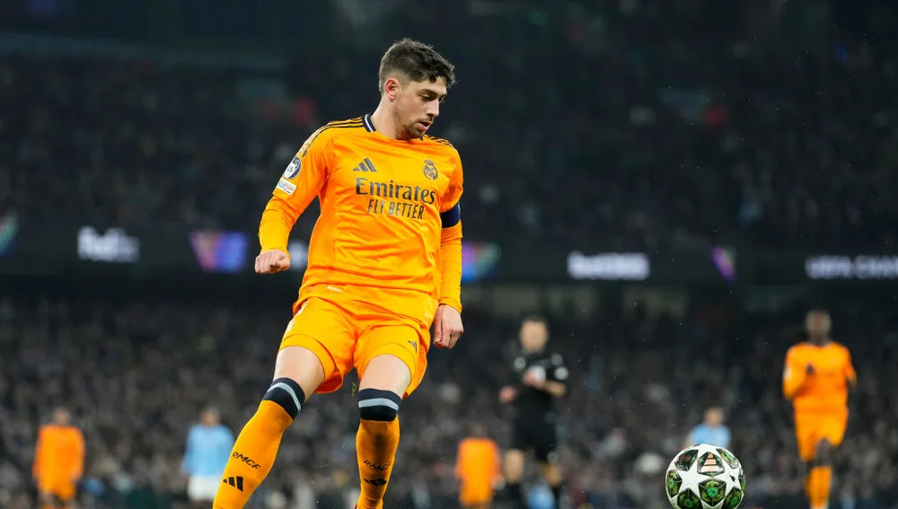 Fede Valverde en el Manchester City - Real Madrid Fede Valverde en el Manchester City - Real Madrid