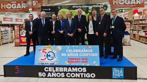 Carrefour celebra 50 años en Málaga manteniendo su compromiso con la ciudad Carrefour celebra 50 años en Málaga manteniendo su compromiso con la ciudad