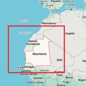 Área marítima denominada Ruta Canaria en donde se concentra el 100% de la migración en cayuco hacia Canarias