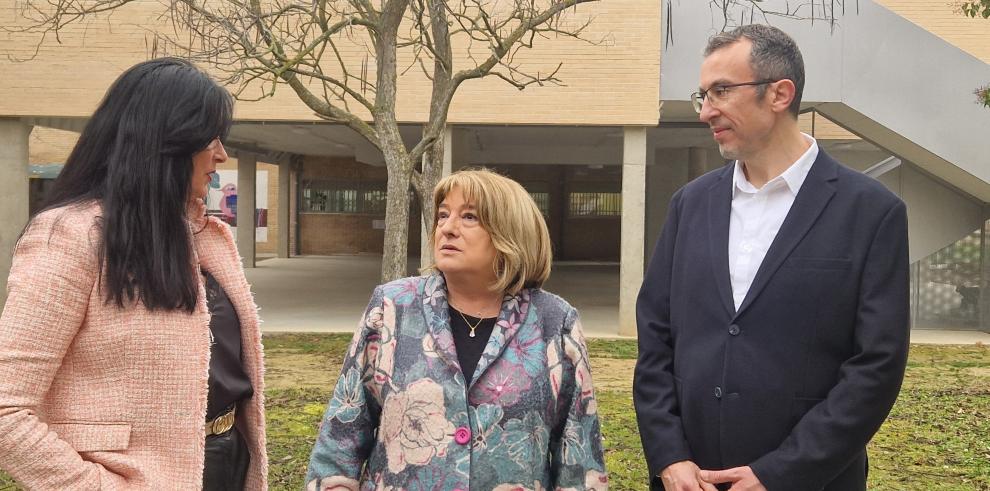 El IES Sierra de Guara de Huesca contará en 2026 con nueve aulas nuevas El IES Sierra de Guara de Huesca contará en 2026 con nueve aulas nuevas