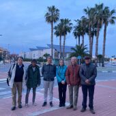 Miembros de la Asociación de Vecinos de las Playas de Almardà, Almardà Viva y Agrupación de Vecinos Playa de Canet