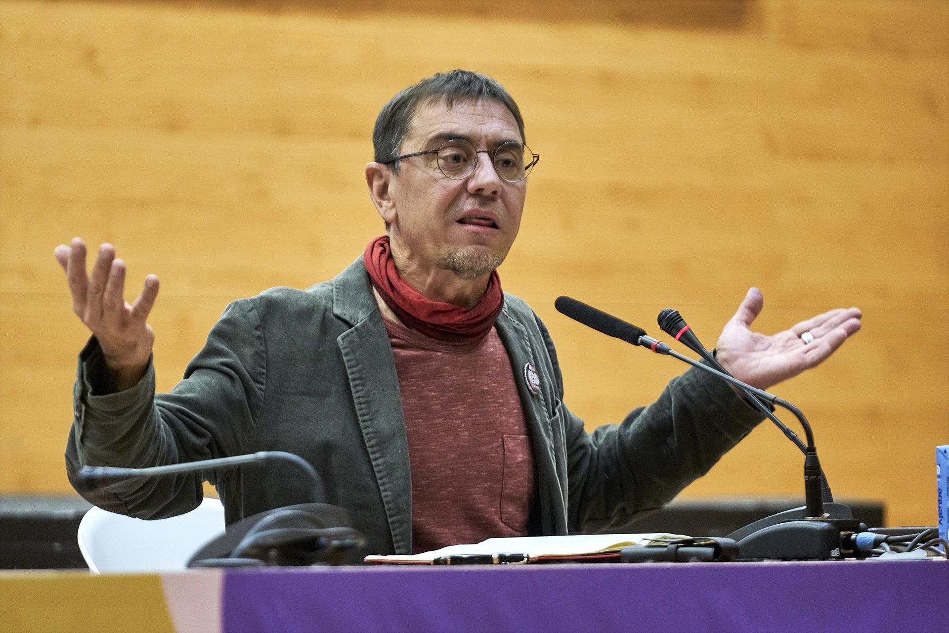 Juan Carlos Monedero en una foto de archivo Juan Carlos Monedero en una foto de archivo