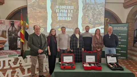 Los IV Premios Poda Ribera del Guadiana ponen en valor la maestría y el esfuerzo de los podadores Los IV Premios Poda Ribera del Guadiana ponen en valor la maestría y el esfuerzo de los podadores