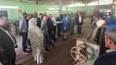 El presidente de Canarias contin&uacute;a con su visita a Mauritania