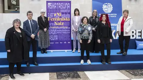 'Ni feminista naiz', lema del 8 de marzo en Euskadi 'Ni feminista naiz', lema del 8 de marzo en Euskadi