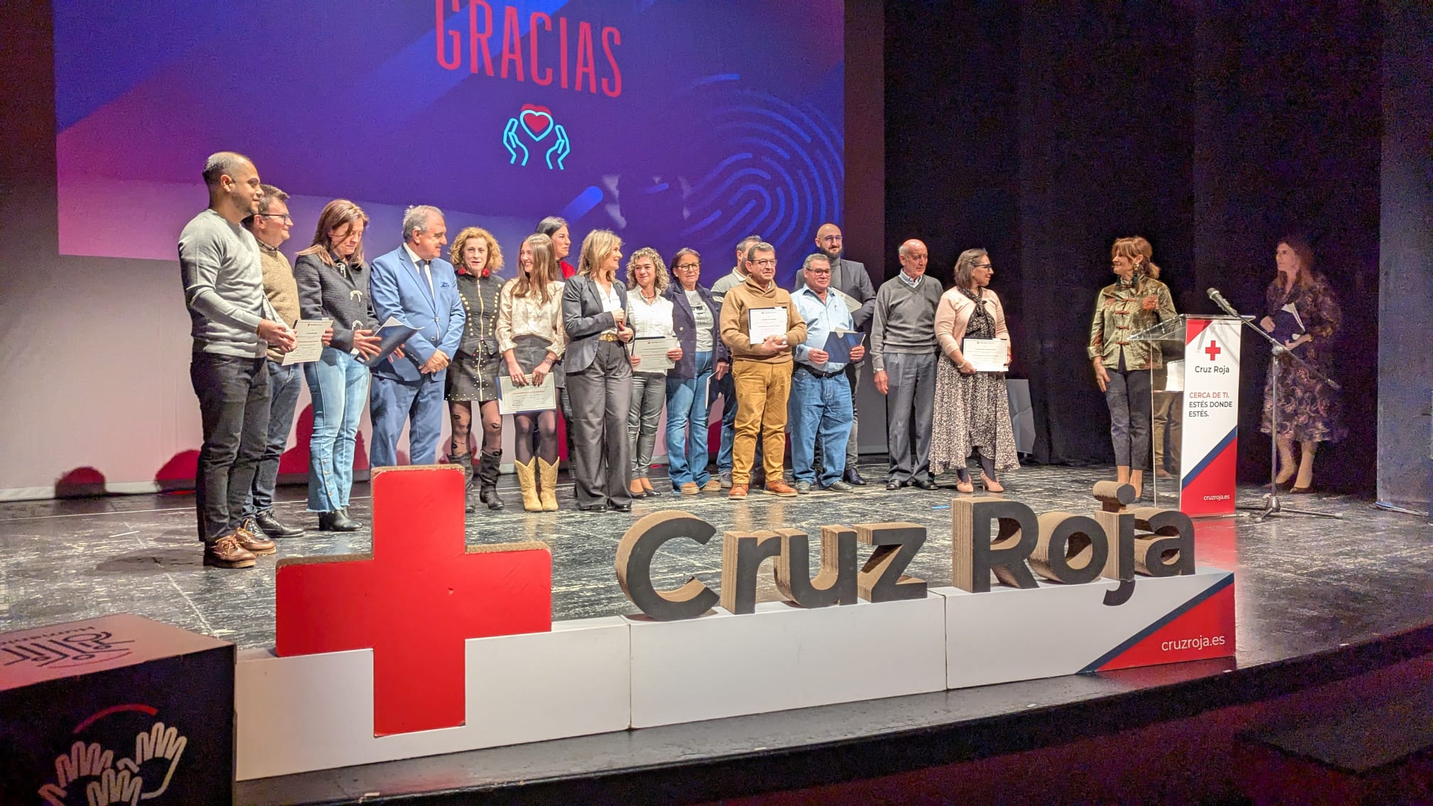 Unidos por la Solidaridad, reconocimiento a la familia de Cruz Roja en Palencia Unidos por la Solidaridad, reconocimiento a la familia de Cruz Roja en Palencia