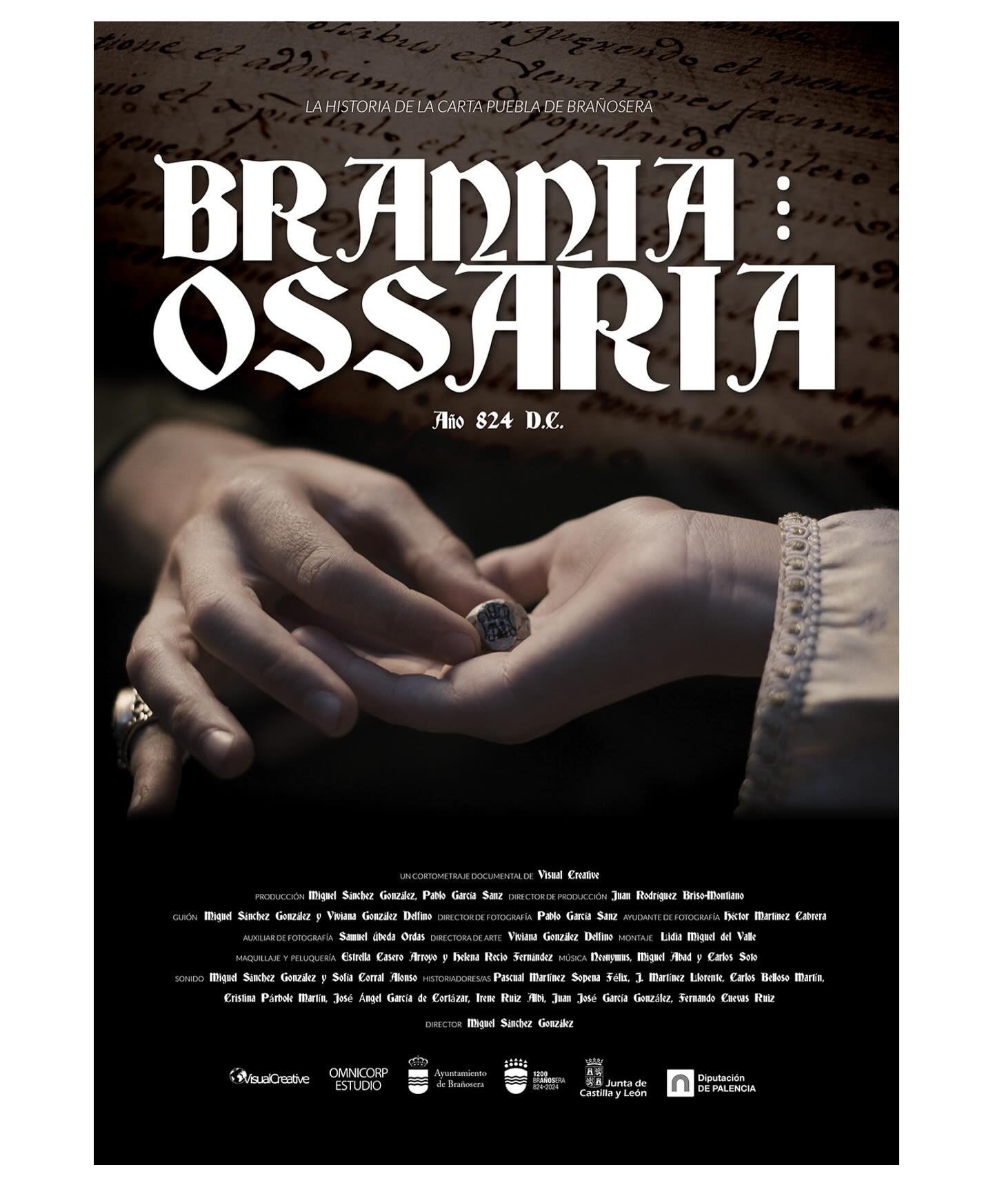 El documental "Brannia Ossaria" se estrenará en la Muestra de Cine de Palencia El documental "Brannia Ossaria" se estrenará en la Muestra de Cine de Palencia