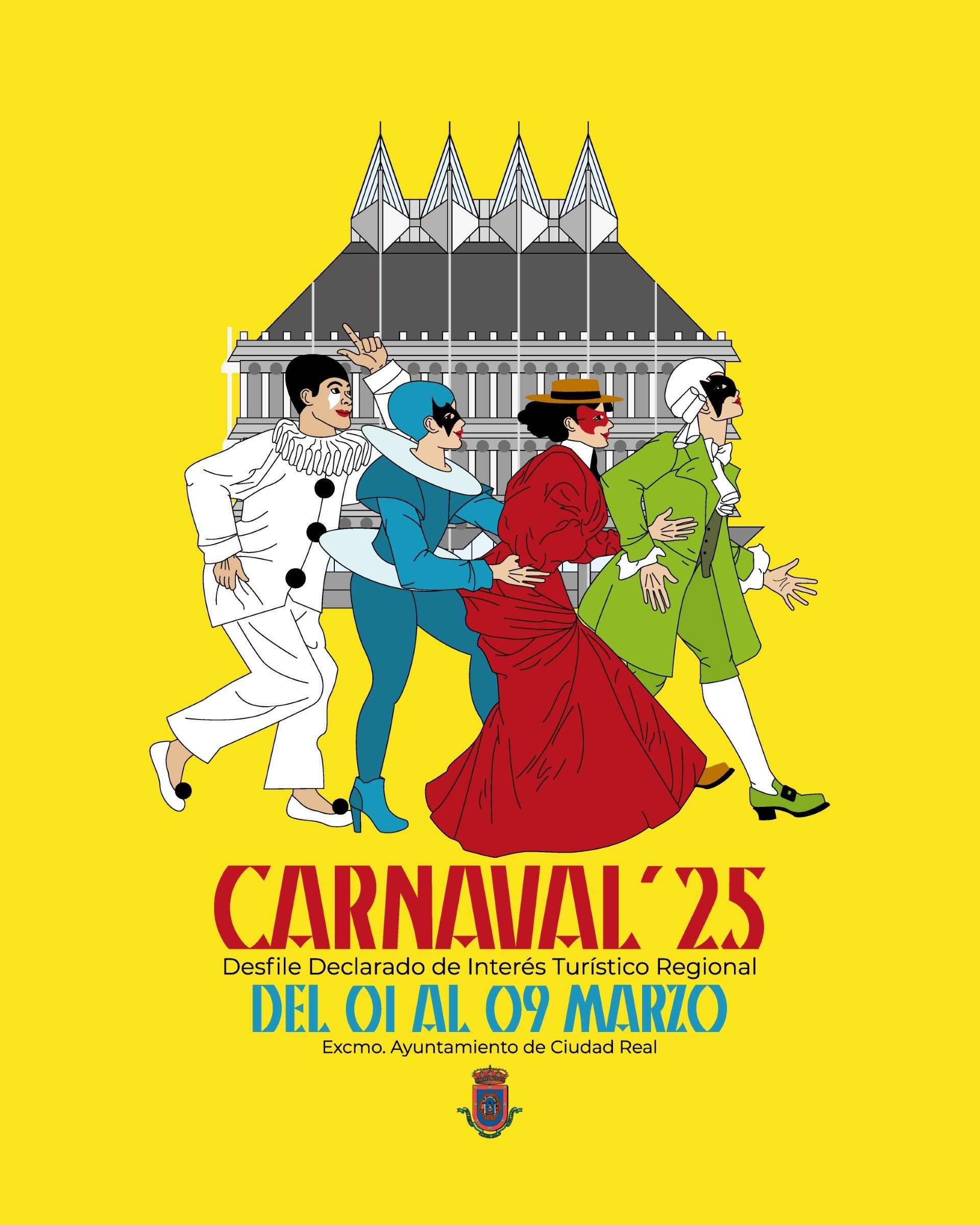 Presentada la programación y el cartel anunciador del Carnaval 2025 de Ciudad Real Presentada la programación y el cartel anunciador del Carnaval 2025 de Ciudad Real