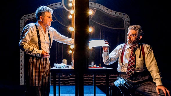 Alfred Picó y Carles Alberola encarnan la pasión por la interpretación en la comedia L’últim ball Alfred Picó y Carles Alberola encarnan la pasión por la interpretación en la comedia L’últim ball