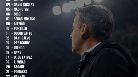 21-2-2025 Convocatoria del Oviedo para Burgos