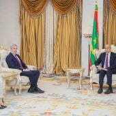 Fernando Clavijo, Presidente del Gobierno de Canarias en la primera jornada del viaje institucional a Mauritania