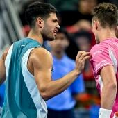 Alcaraz se estrella ante Lehecka en Doha
