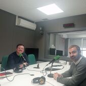 El concejal de Patrimonio, Guillermo Latorre, y el cronista de Nules, José Gavara. 