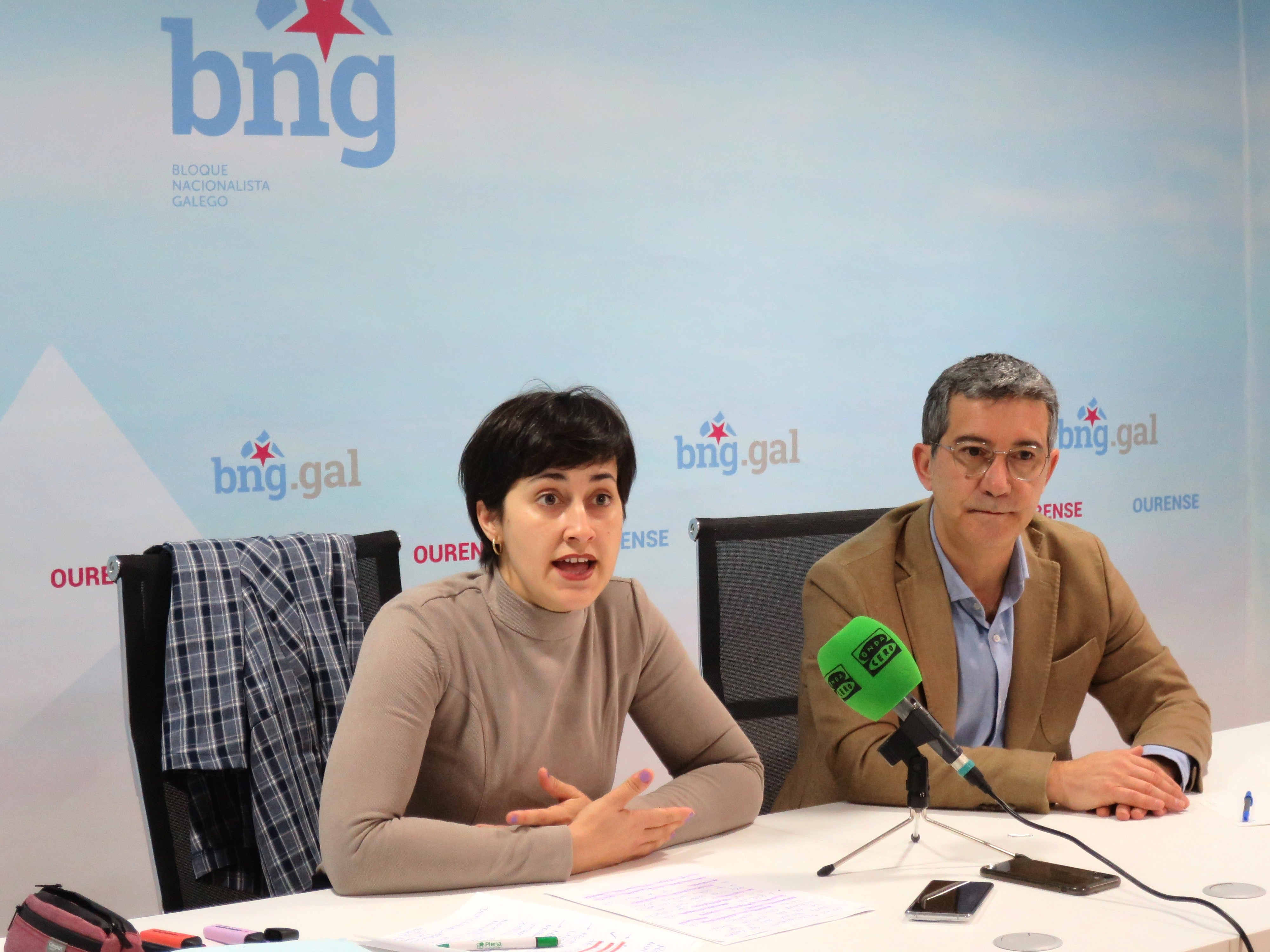 O BNG reclama a xestión pública e directa dos centros Monteledo e Montefiz O BNG reclama a xestión pública e directa dos centros Monteledo e Montefiz